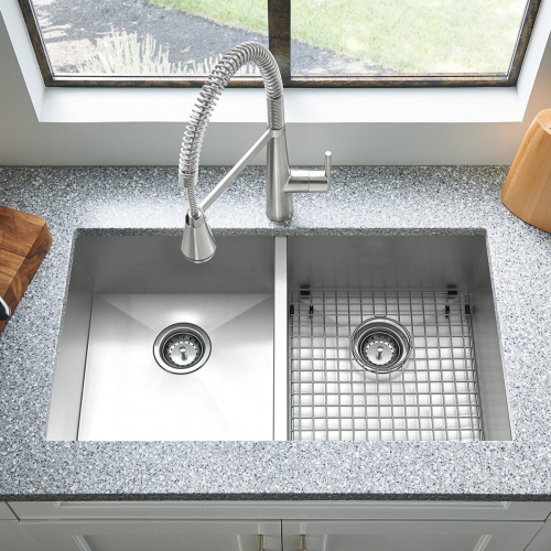 HANDMADE STAINLESS STEEL SINK